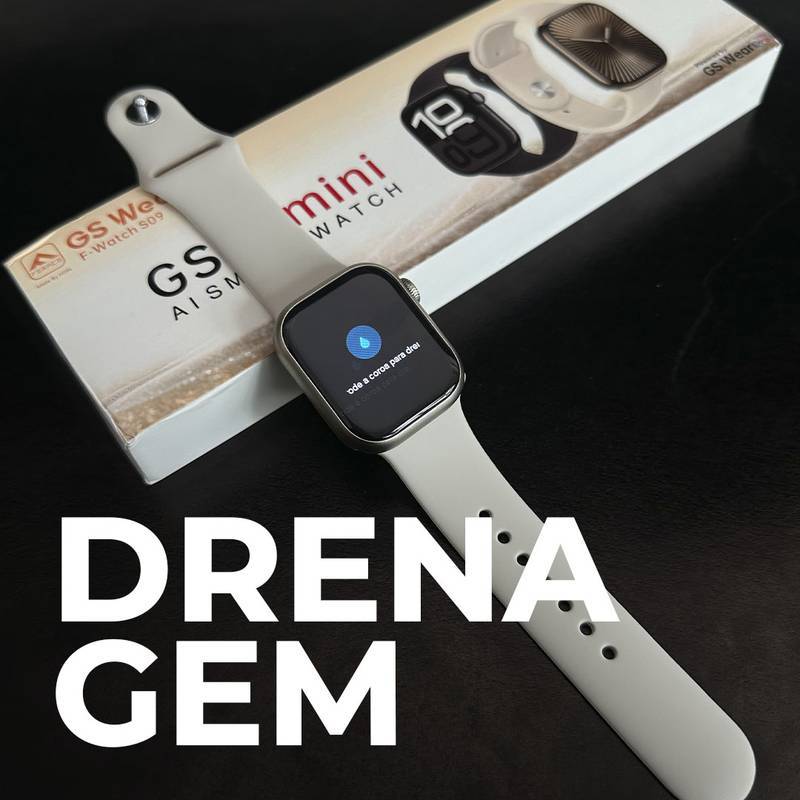 GS10 Mini|41mm| Watch face atualizadas Serie 10