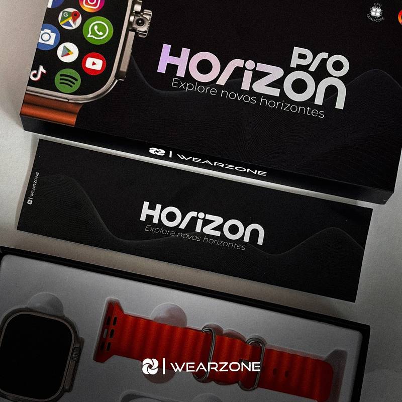 Horizon Pro 4G/5G AMOLED | Câmera Rotativa | 16Gb de Armazenamento e 2Gb de Ram