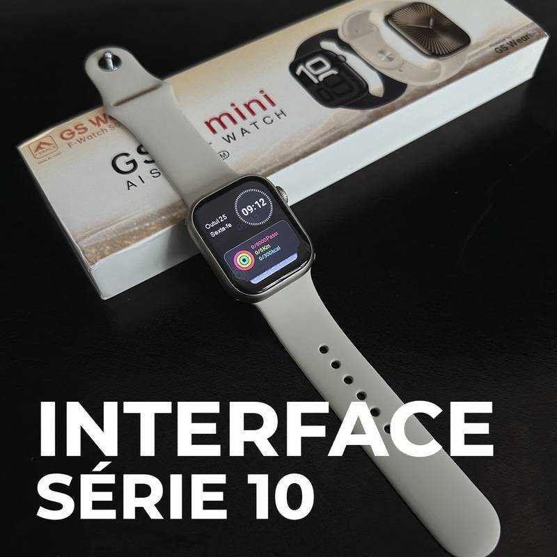 GS10 Mini|41mm| Watch face atualizadas Serie 10