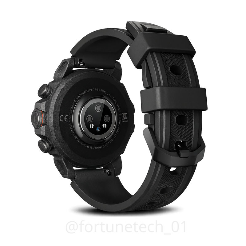 Smartwatch Aurafit G6 Gps Strava Preto Esportivo + Pulseira